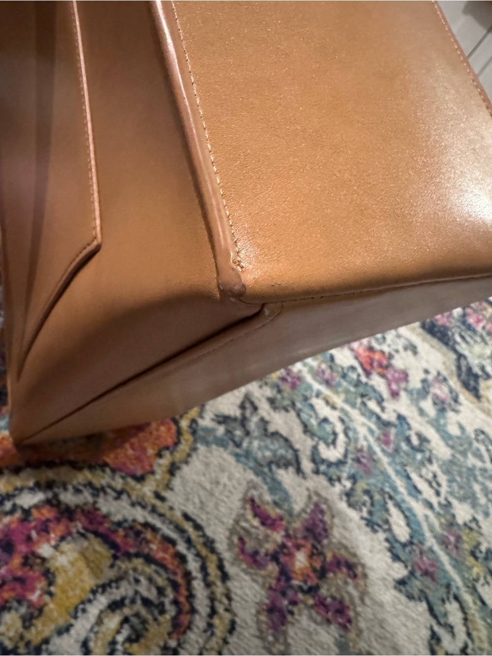 Dagne Dover Large Daily Tote in Pinto - Picture 4 of 5